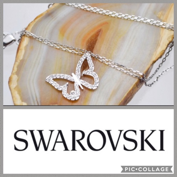 Swarovski Jewelry - SWAROVSKI 🦋 Crystal Butterfly Necklace